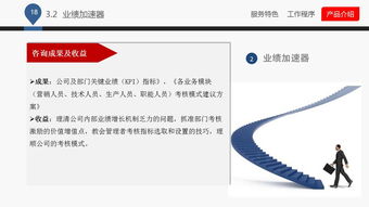 藍(lán)白企業(yè)管理咨詢公司介紹ppt課件下載 ppt寶藏